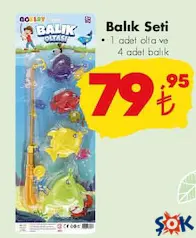 GOKİDY OYUNCAK BALIK SETİ